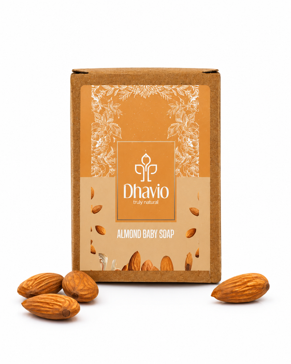 Almond Baby Soap DHAVIO