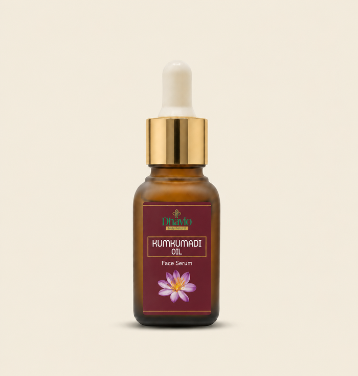 Kumkumadi Oil – Ayurvedic Saffron Face Oil for Radiant Skin DHAVIO