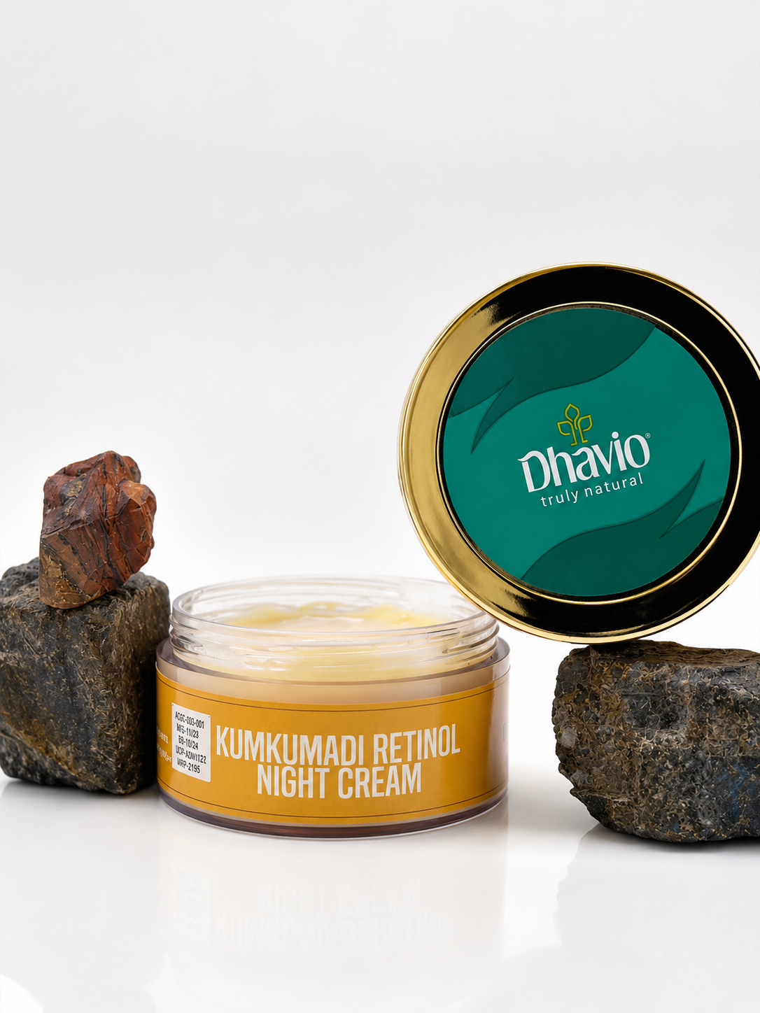 Kumkumadi Retinol Night Cream DHAVIO