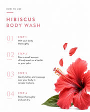 Hibiscus Body Wash DHAVIO