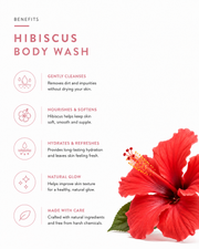Hibiscus Body Wash DHAVIO
