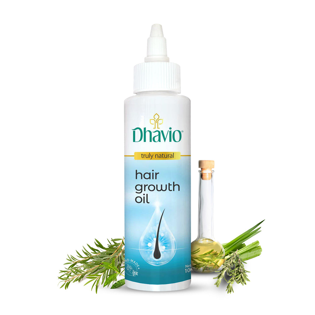Hair Growth Oil with Rosemary & Peppermint for Hair Thickening – 100ml