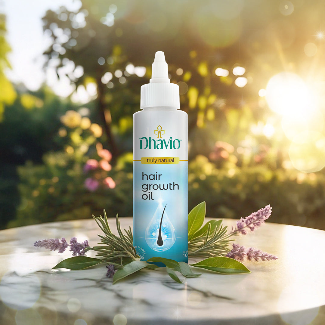 Hair Growth Oil with Rosemary & Peppermint for Hair Thickening – 100ml