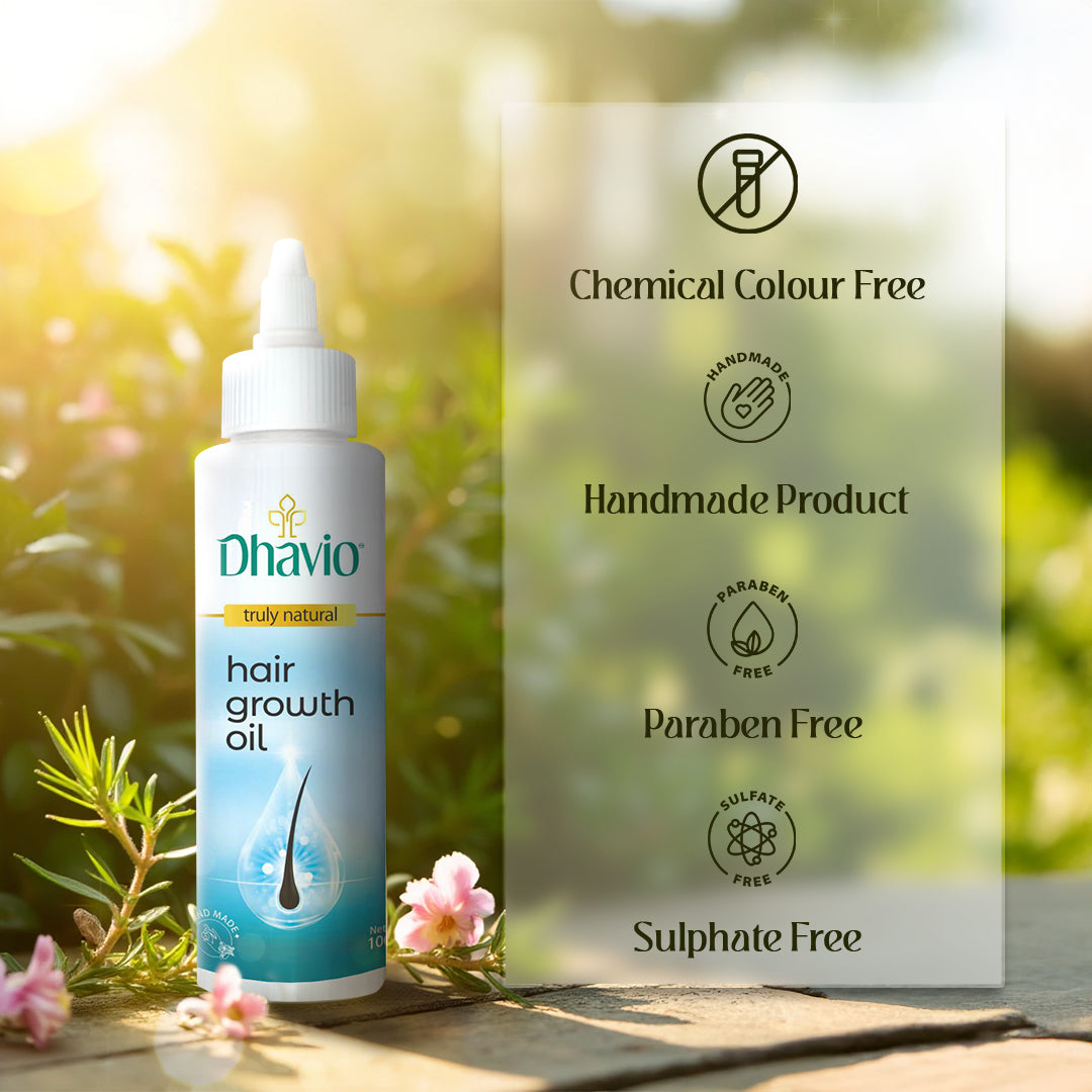 Hair Growth Oil with Rosemary & Peppermint for Hair Thickening – 100ml