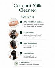 Coconut Milk Cleanser Dhavio