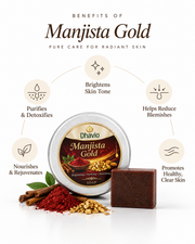 Manjista Gold Soap Dhavio