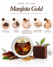 Manjista Gold Soap Dhavio