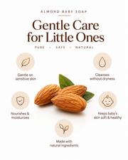 Almond Baby Soap DHAVIO