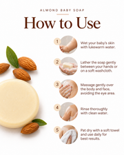 Almond Baby Soap DHAVIO