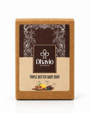 Triple Butter Baby Soap Dhavio