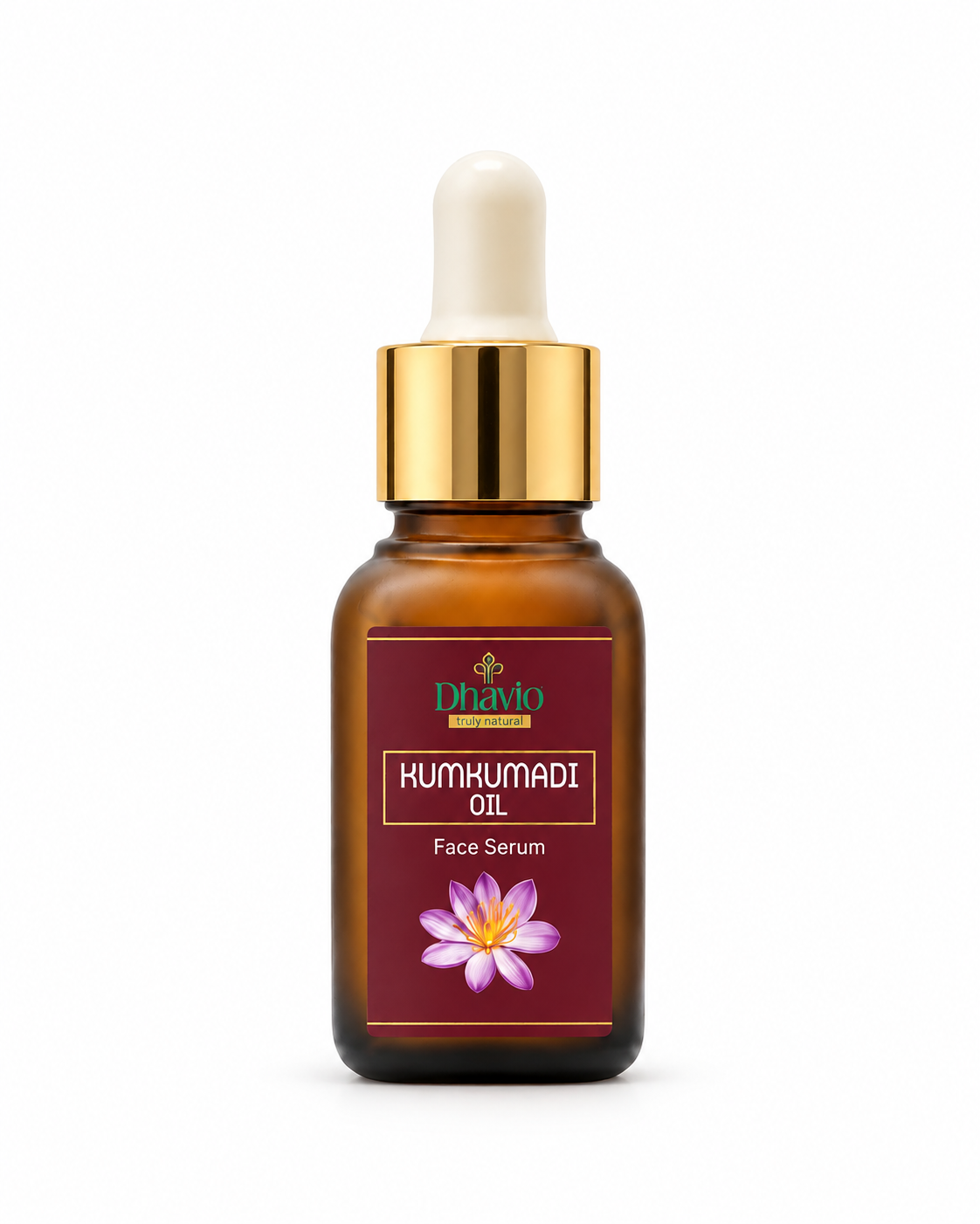 Kumkumadi Oil – Ayurvedic Saffron Face Oil for Radiant Skin DHAVIO