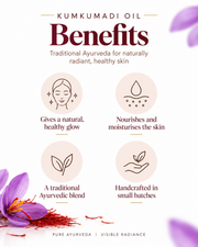 Kumkumadi Oil – Ayurvedic Saffron Face Oil for Radiant Skin DHAVIO