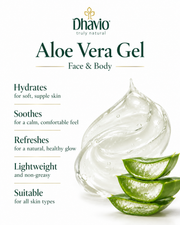 Aloe Vera Gel for Face DHAVIO