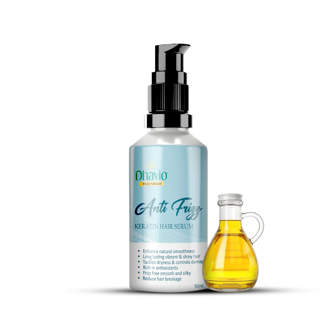 Anti-Frizz Hair Serum with Moroccan & Almond Oil for Shine – 50ml