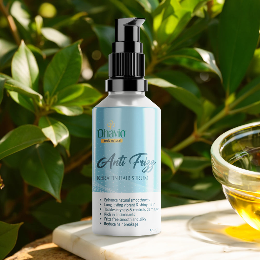 Anti-Frizz Hair Serum with Moroccan & Almond Oil for Shine – 50ml