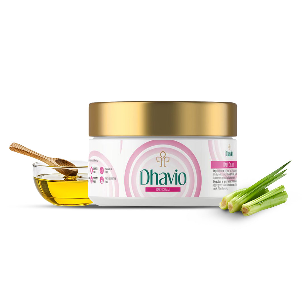 Baby Cream with Jojoba Oil & Shea Butter for Gentle Hydration – 50g