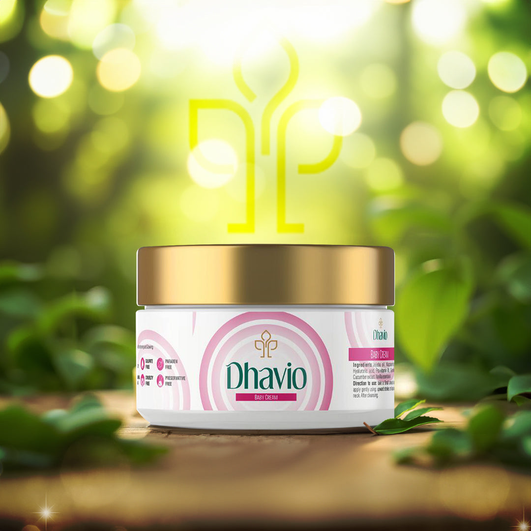 Baby Cream with Jojoba Oil & Shea Butter for Gentle Hydration – 50g