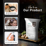 How to use Dhavio Dark Brown Hair Colour