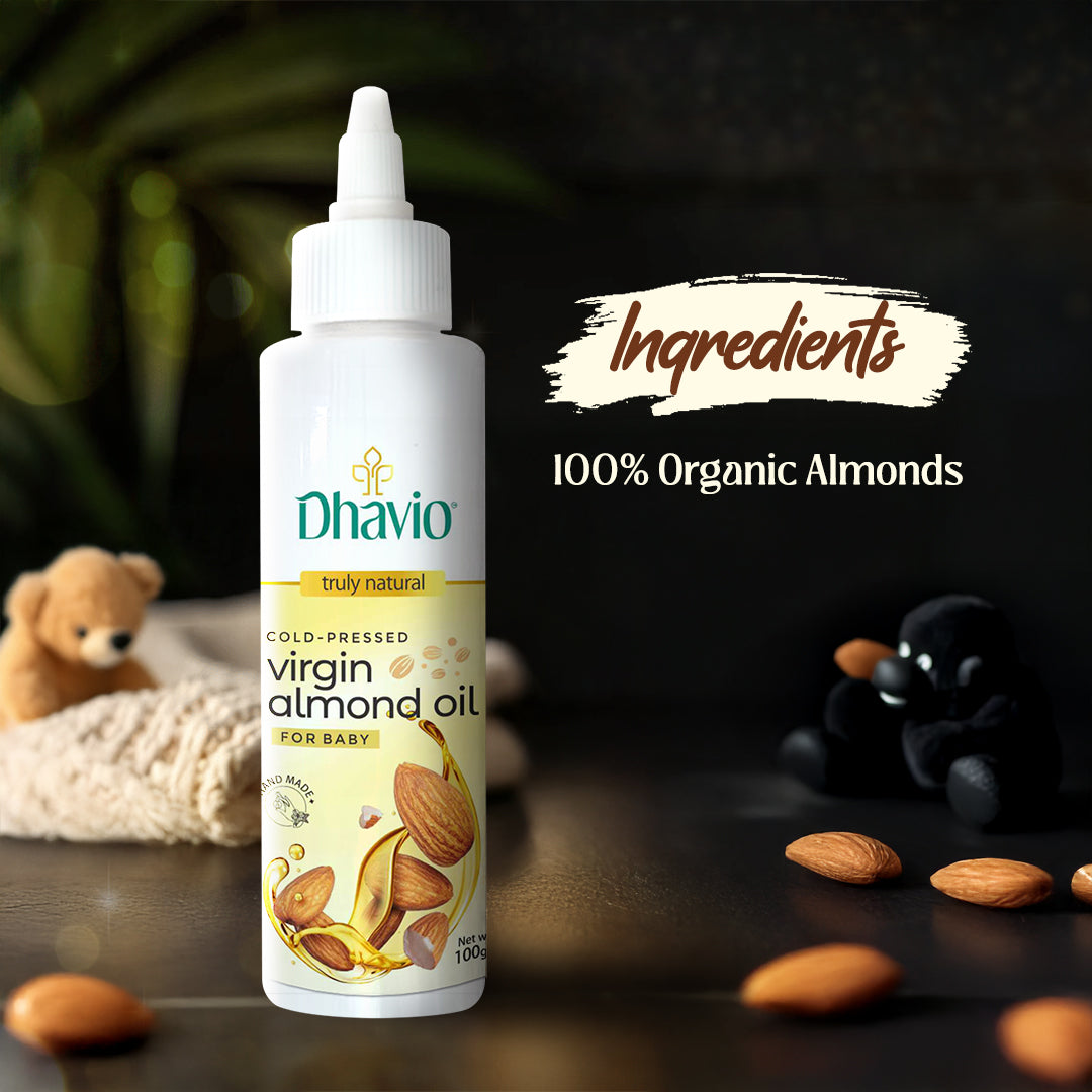 Cold Pressed Virgin Almond Oil for Baby