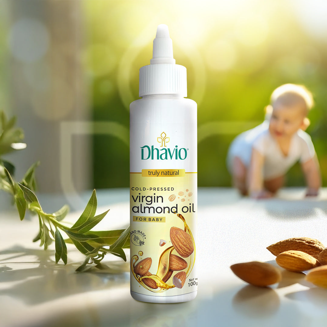 Cold Pressed Virgin Almond Oil for Baby