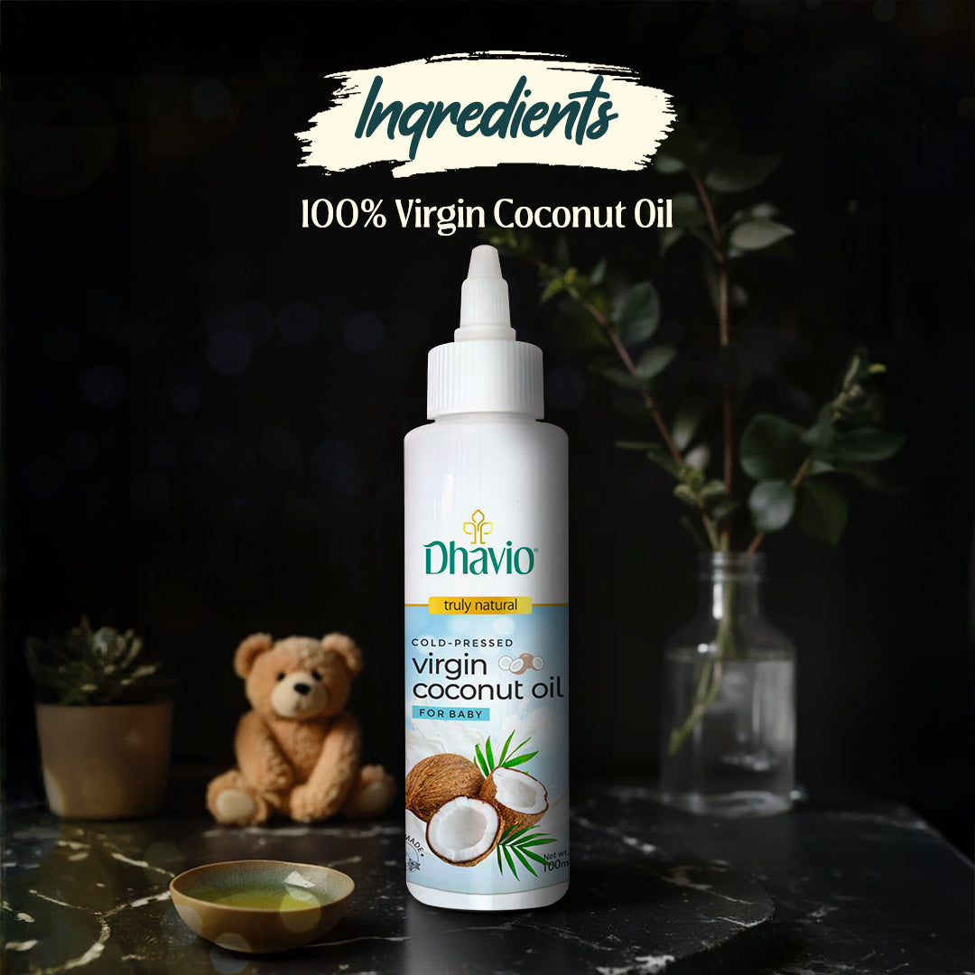 Cold Pressed Coconut Oil for Baby