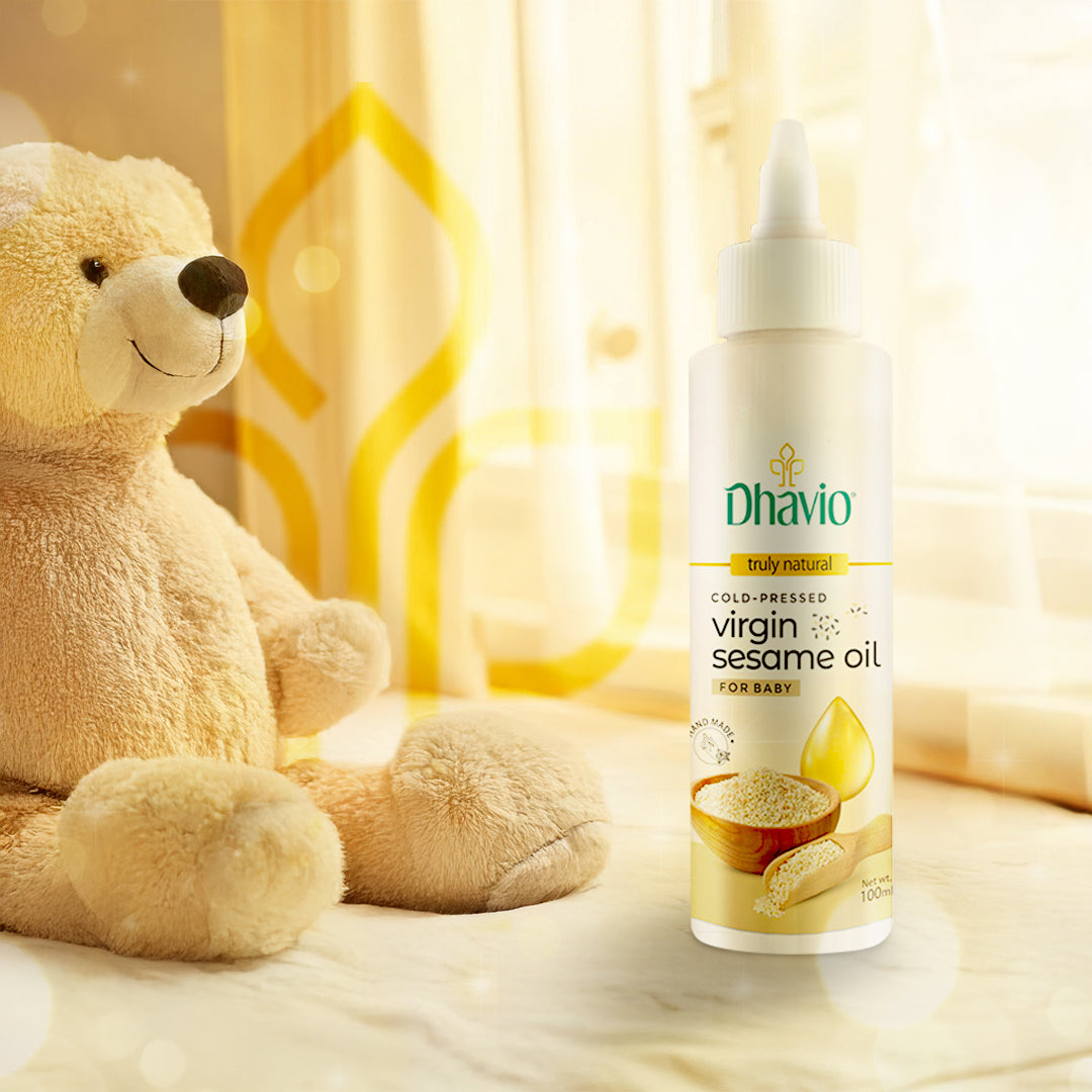 Cold Pressed Virgin Sesame Oil for Baby