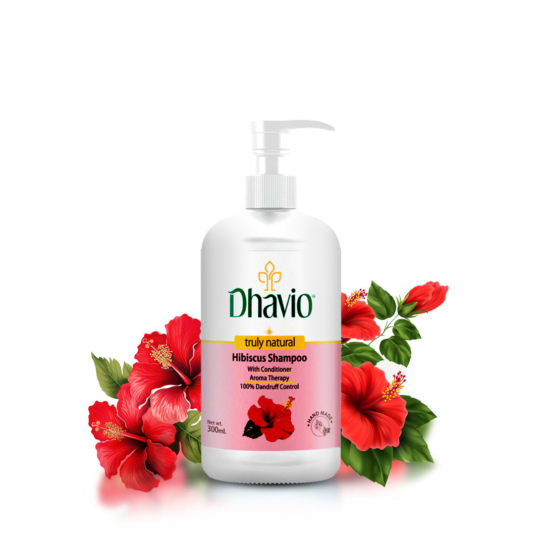 Hibiscus Shampoo with Hibiscus Extract & Jojoba Oil for Hair Growth – 300ml