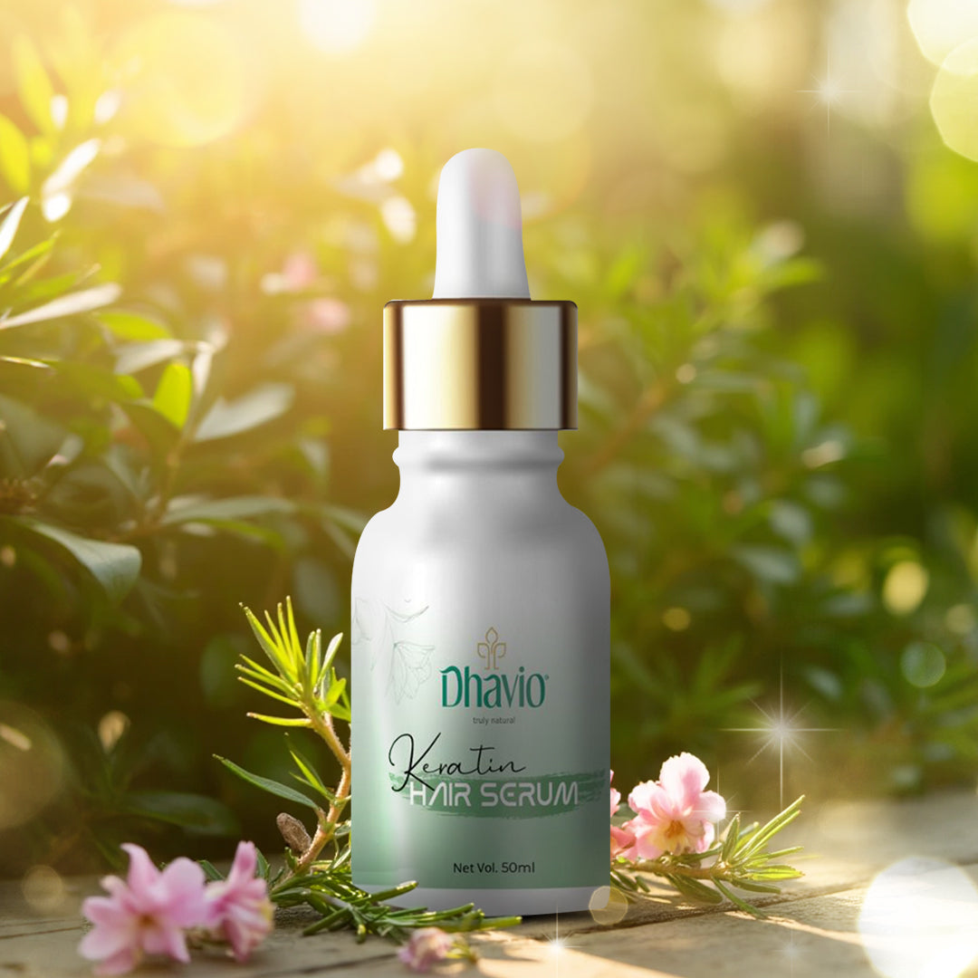 Keratin Hair Serum with Keratin & Hyaluronic Acid for Hair Repair – 50ml