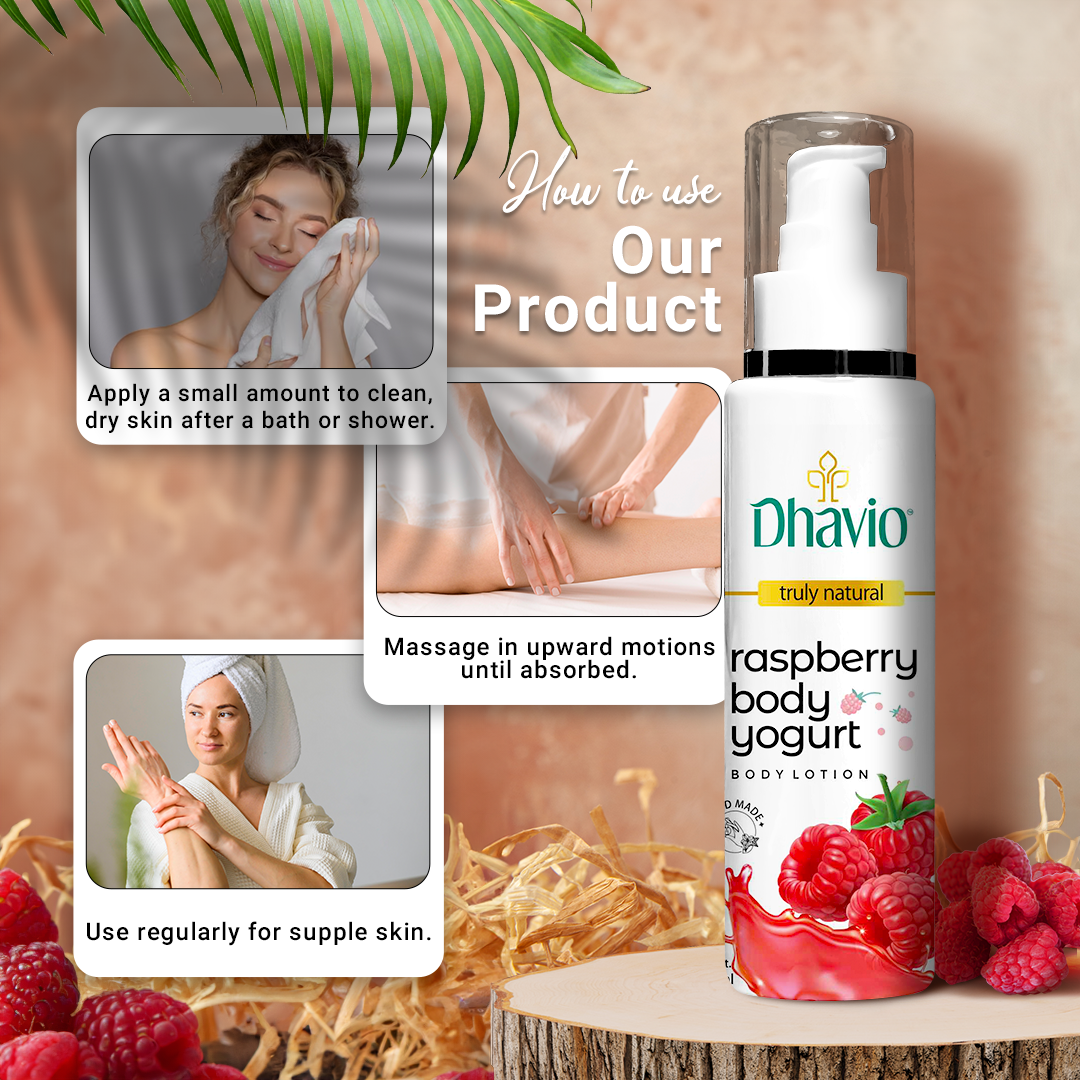Raspberry Body Yogurt