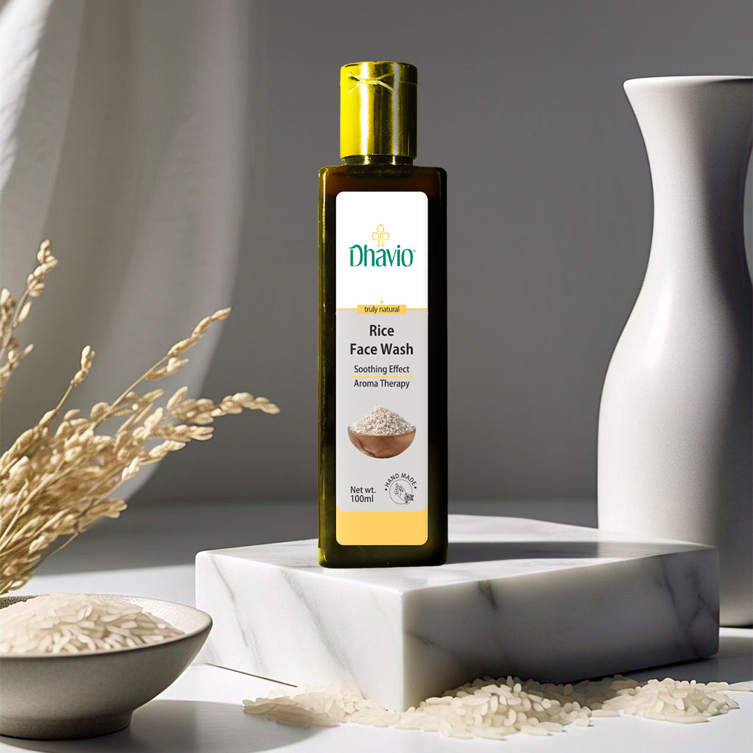 Rice Face Wash with Rice Starch & Vitamin C for Oil Control – 100ml