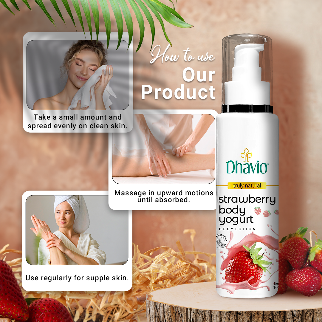 Strawberry Body Yogurt