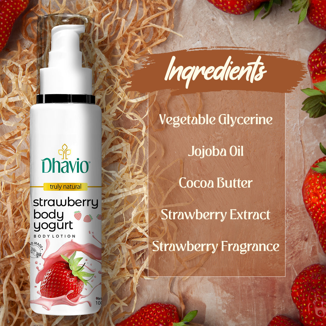 Strawberry Body Yogurt