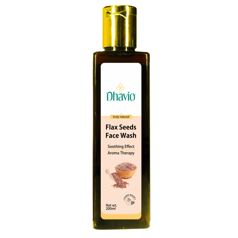 Flax Seeds Face Wash – Dhavio